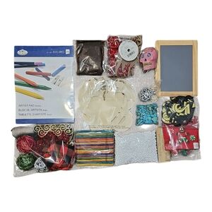 Craft Supplies Bundle with Artist Pad and Accessories